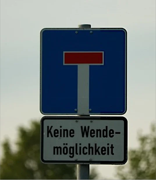 Einbahnstraßenschild